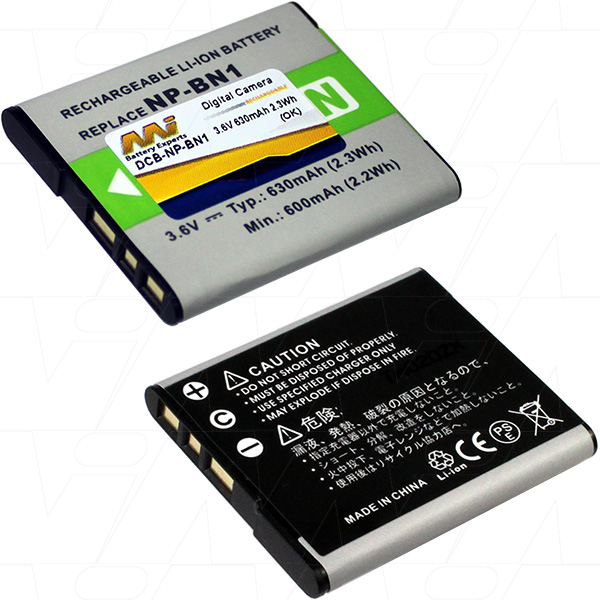 MI Battery Experts DCB-NP-BN1-BP1